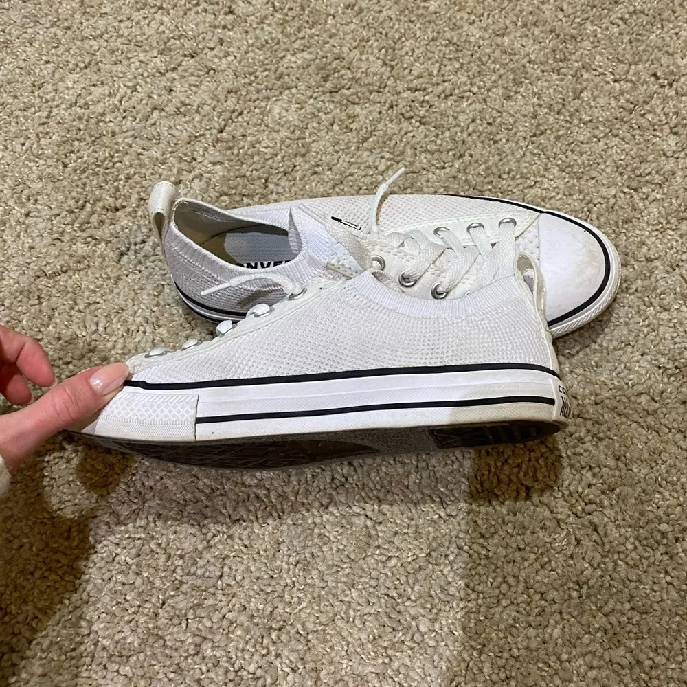 Converse White Low-Top Sneakers